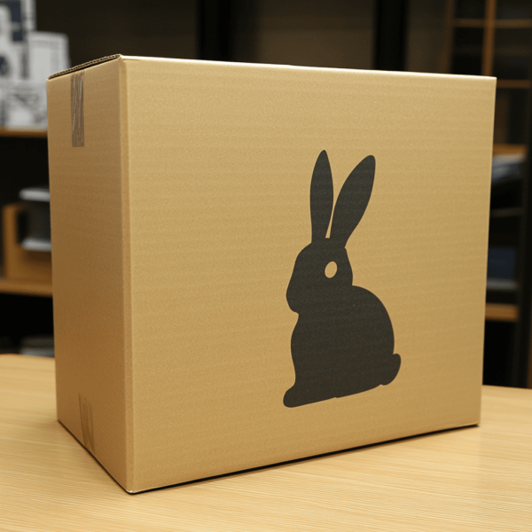 u9449869175_Large_cardboard_box_with_a_rabbit_logo_on_it_--v__b6c1cb04-d049-4cde-8749-4267d5898daf_0 bunny box
