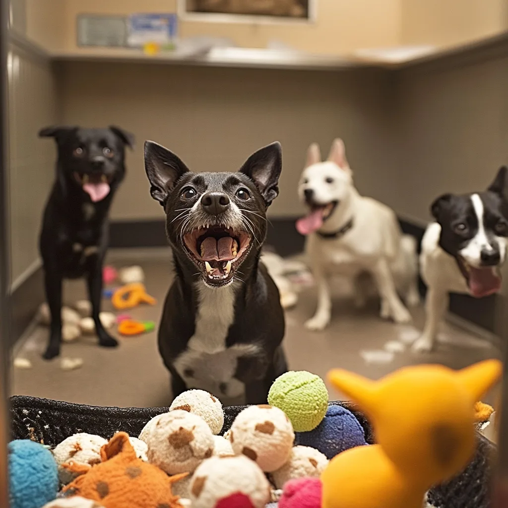 u9449869175_a_photograph_of_pets_at_a_pet_shelter_playing_wit_192d405b-01ad-47ab-a0c0-34ddbe33a09e_1 non-profit dogs at a shelter