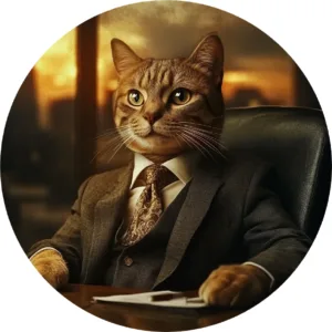 Cat non-profit Cat CFO