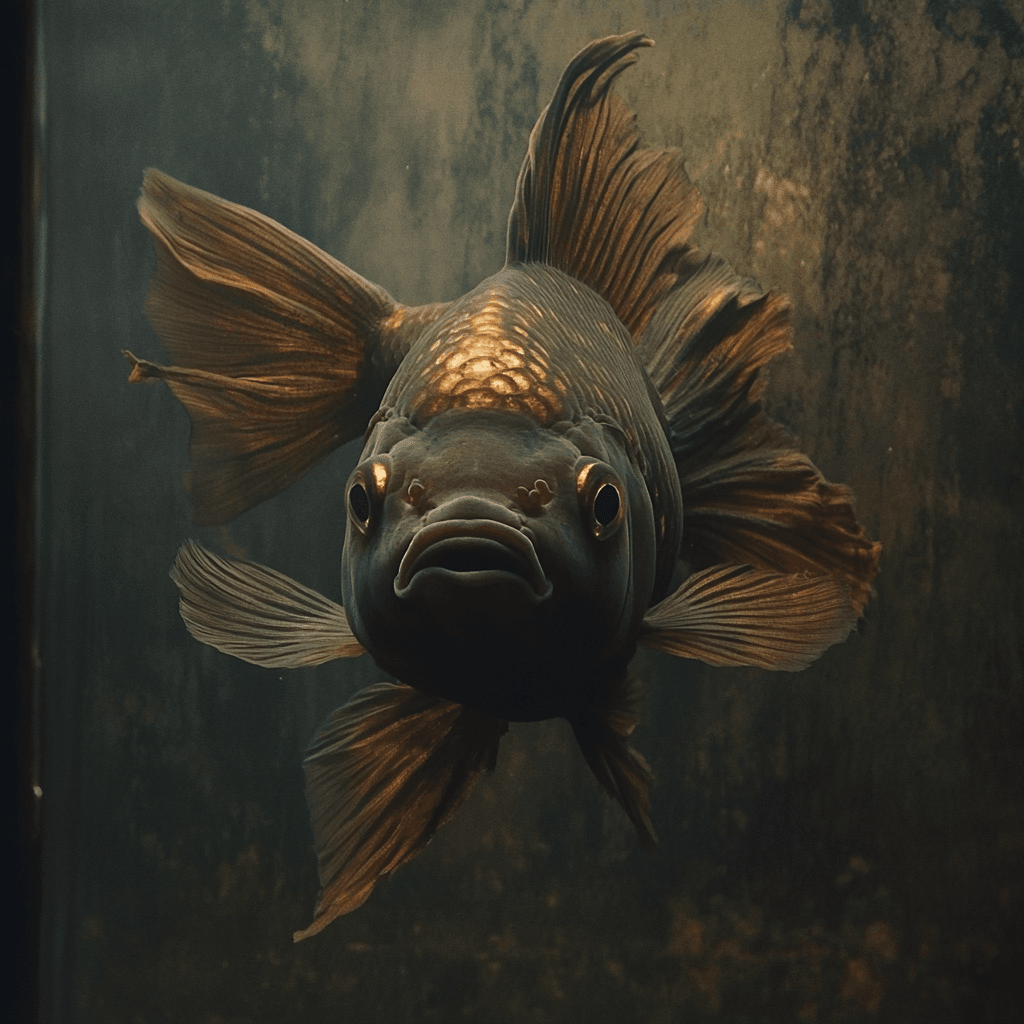u9449869175_a_drab_colored_fish_in_a_murky_tank_--v_6.1_58e14c71-2816-4ae0-8748-2058bf44db0d_0